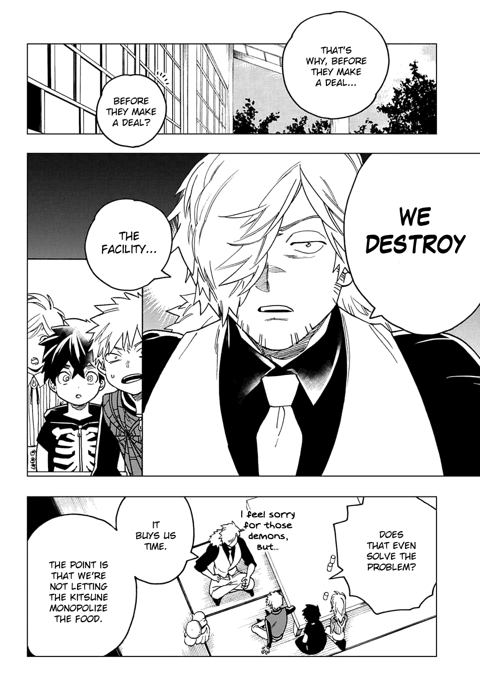 Kemono Jihen Chapter 35 page 23 - Chapter 35: Stupid