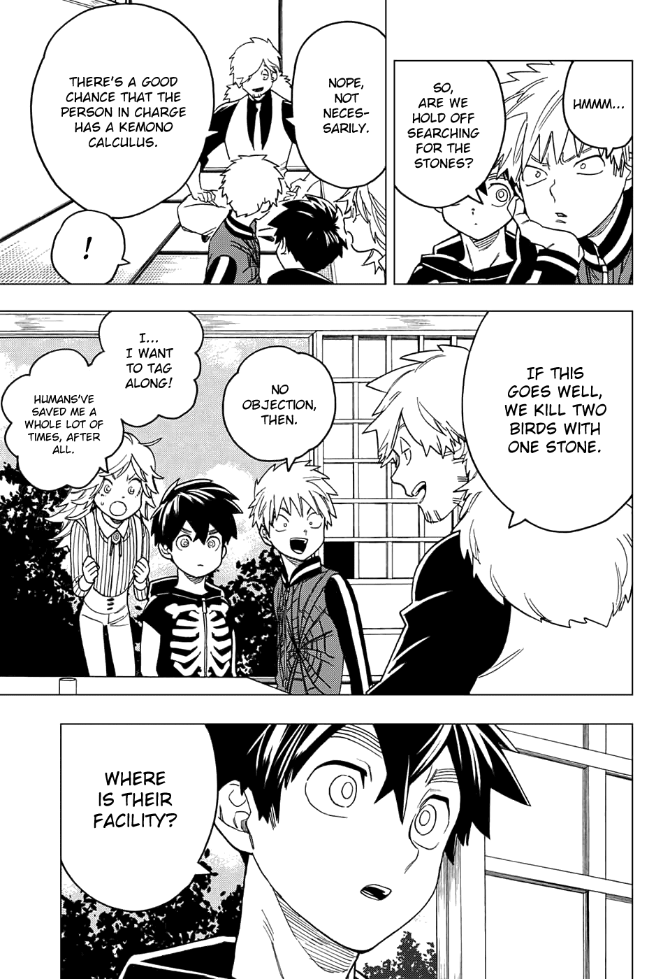 Kemono Jihen Chapter 35 page 24 - Chapter 35: Stupid