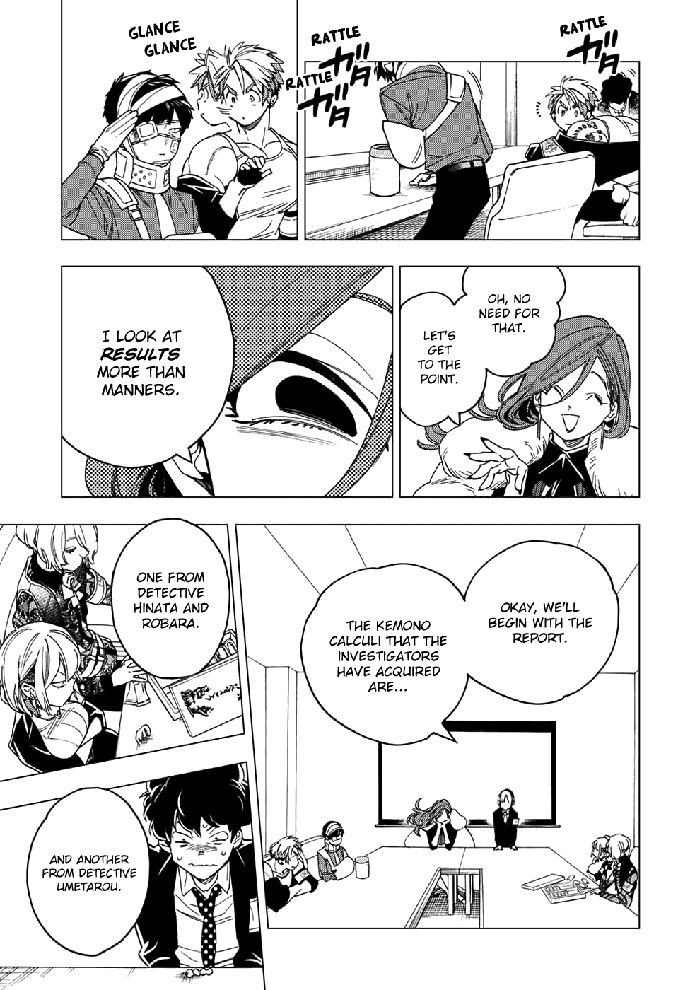 Kemono Jihen Chapter 35 page 3 - Chapter 35: Stupid
