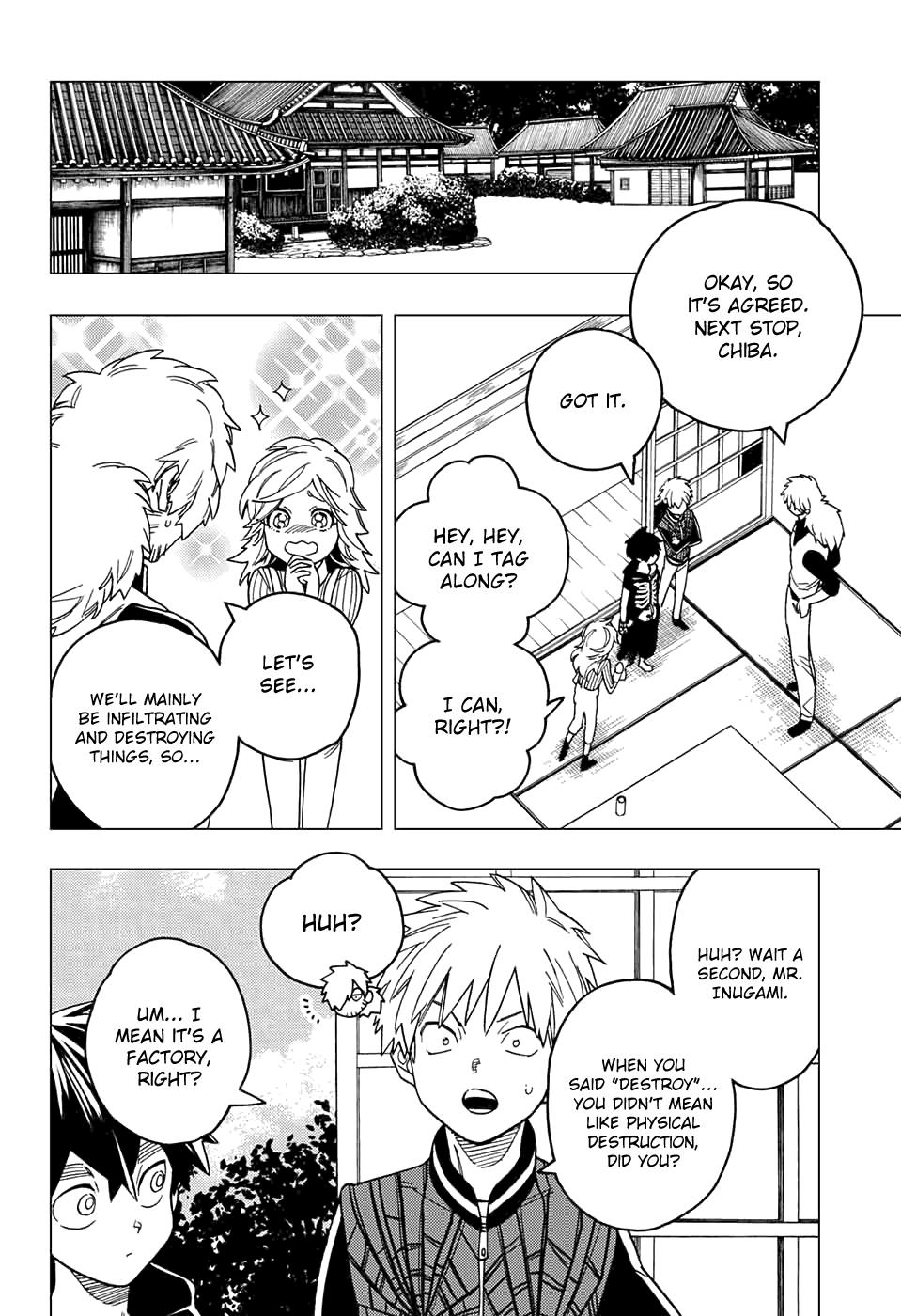 Kemono Jihen Chapter 35 page 35 - Chapter 35: Stupid