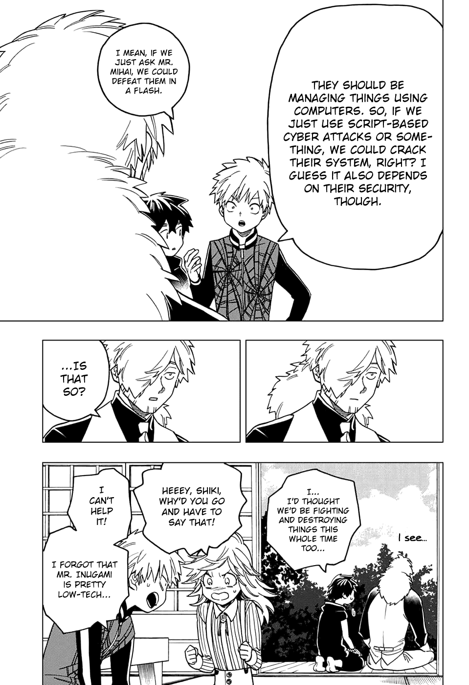 Kemono Jihen Chapter 35 page 36 - Chapter 35: Stupid
