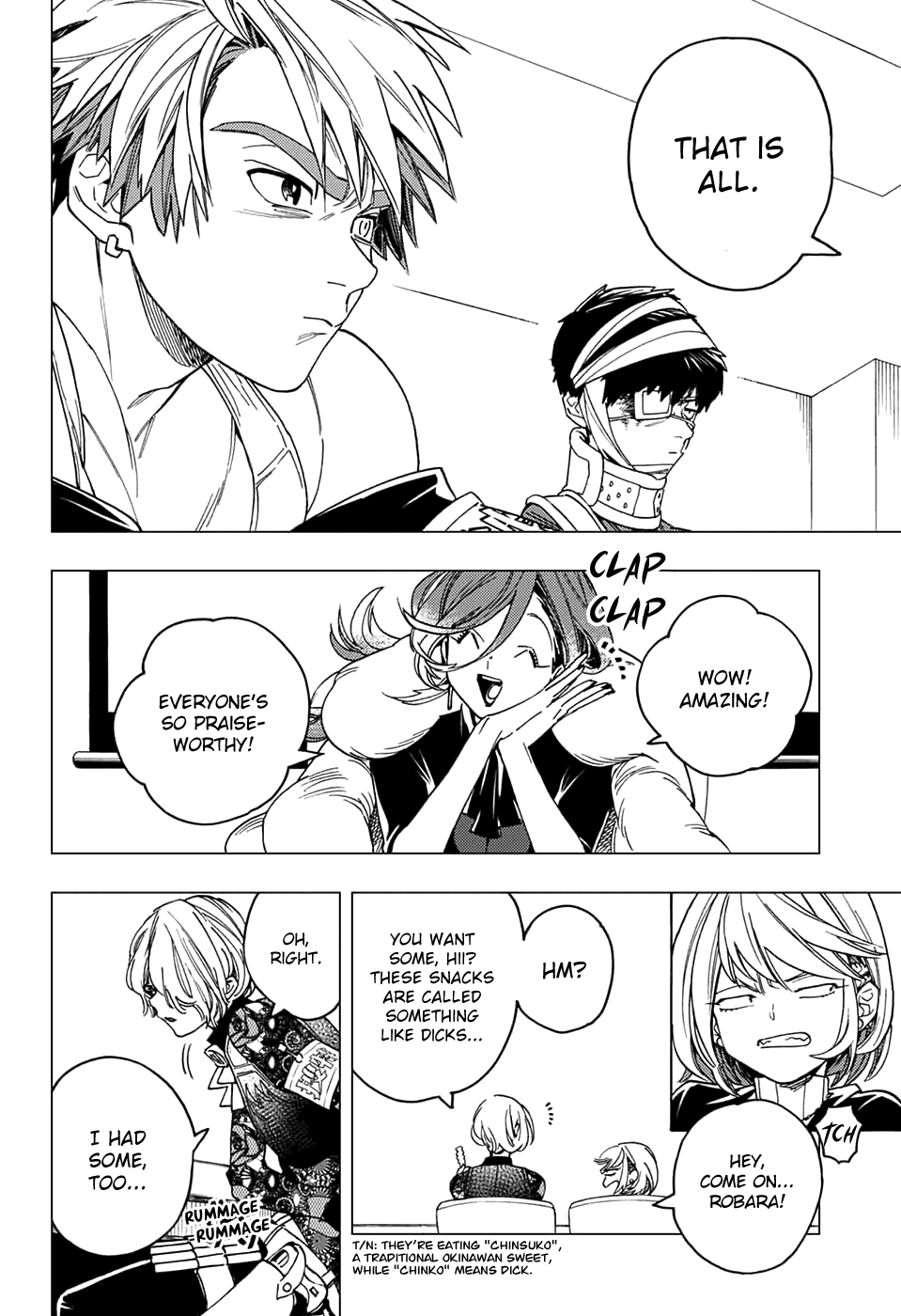 Kemono Jihen Chapter 35 page 4 - Chapter 35: Stupid