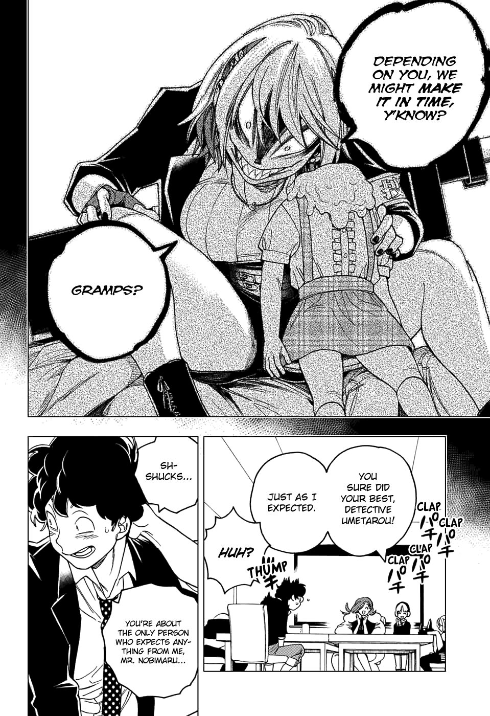 Kemono Jihen Chapter 35 page 8 - Chapter 35: Stupid