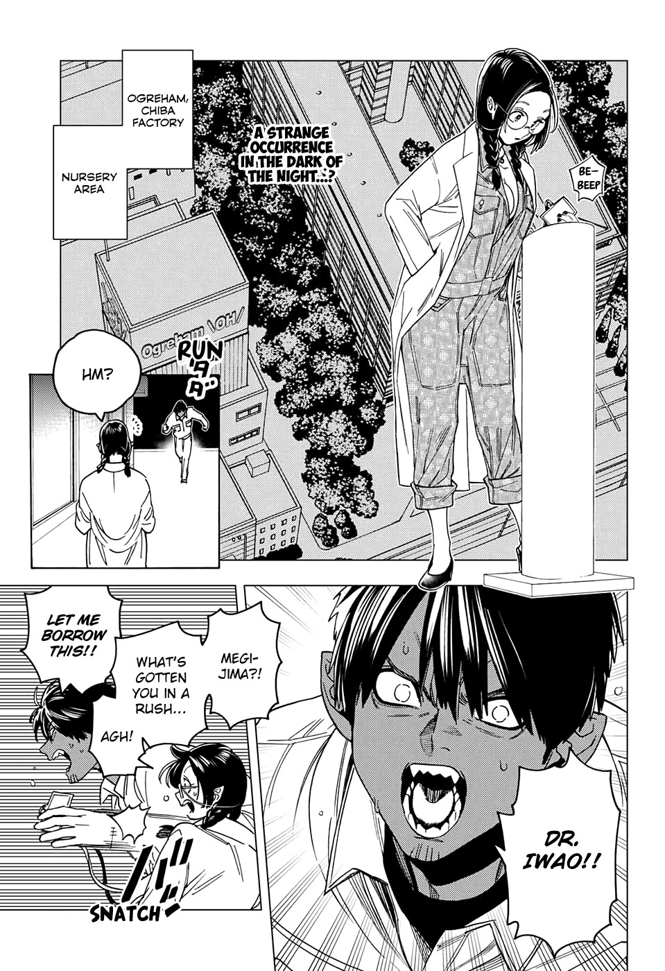 Kemono Jihen Chapter 37 page 1 - Chapter 37: Demon