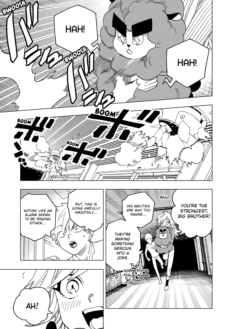 Kemono Jihen Chapter 38 page 15 - Chapter 38: Scentless Flower