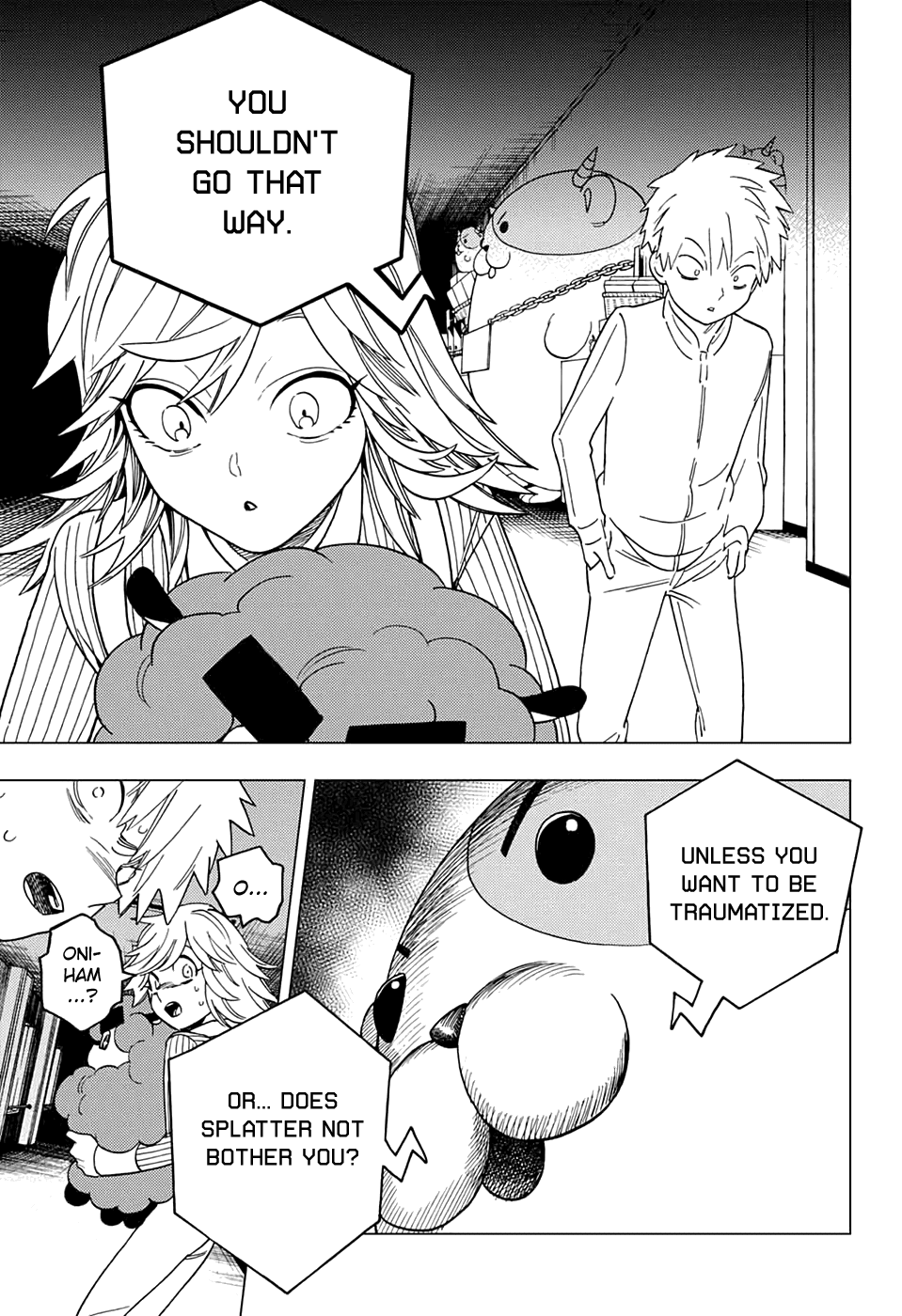 Kemono Jihen Chapter 38 page 17 - Chapter 38: Scentless Flower