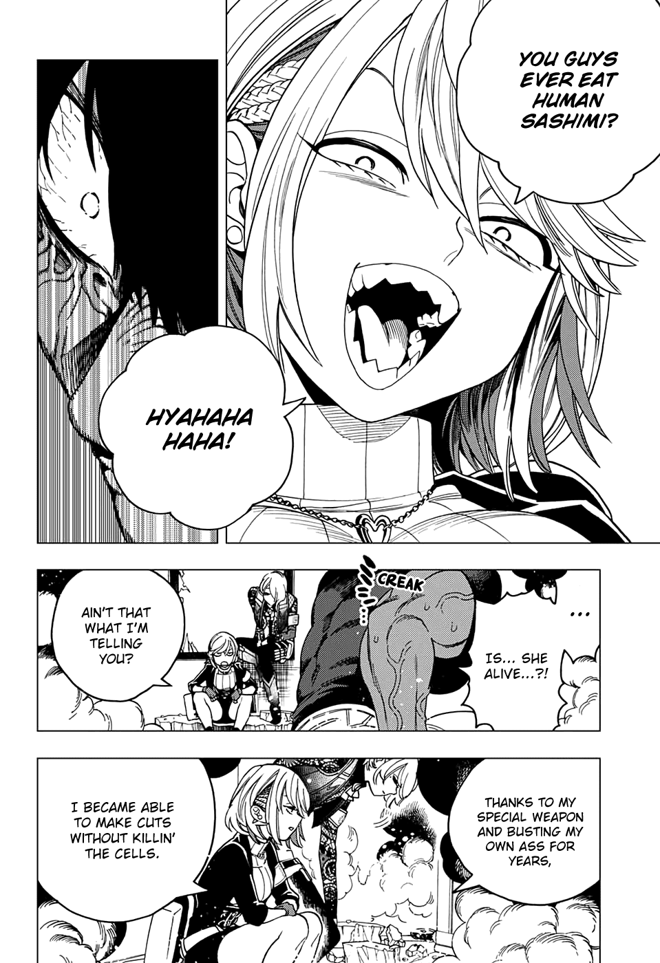 Kemono Jihen Chapter 38 page 4 - Chapter 38: Scentless Flower