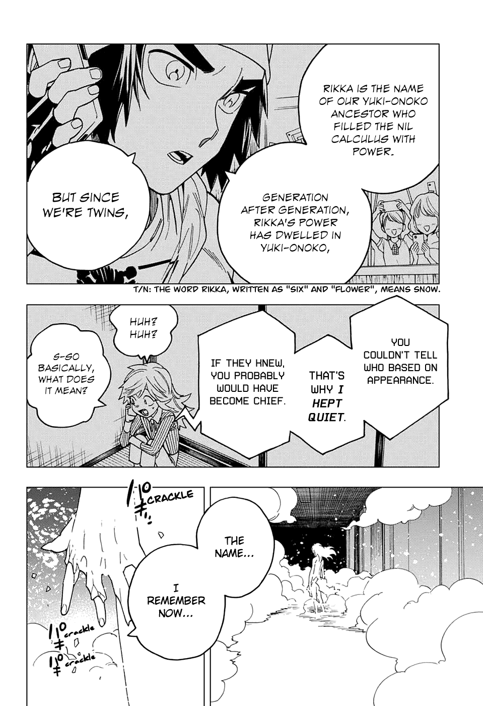 Kemono Jihen Chapter 38 page 46 - Chapter 38: Scentless Flower