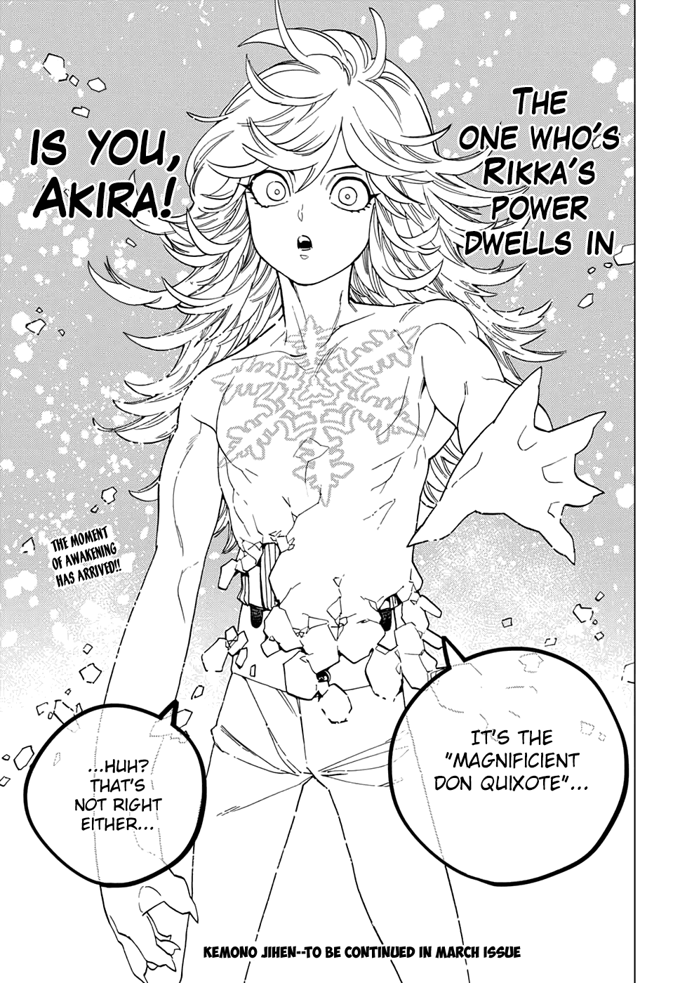 Kemono Jihen Chapter 38 page 47 - Chapter 38: Scentless Flower