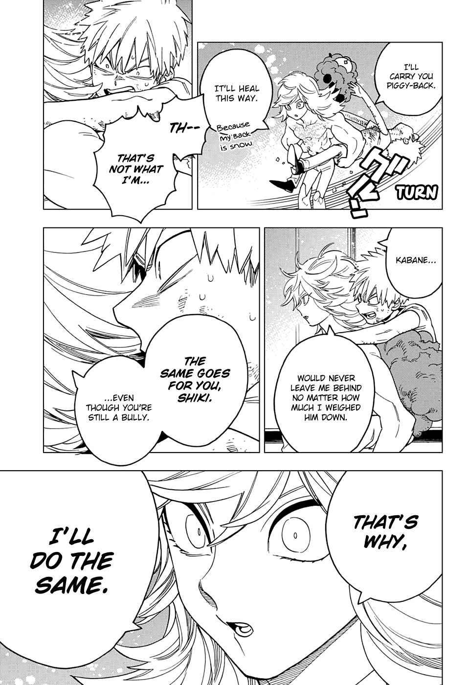 Kemono Jihen Chapter 39 page 5 - Chapter 39: Affection