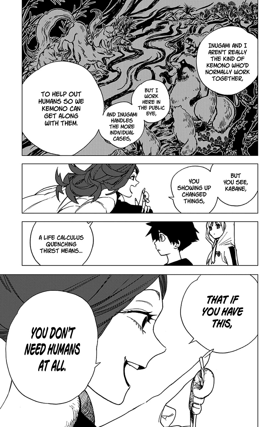 Kemono Jihen Chapter 4 page 18 - Chapter 4: Vixen