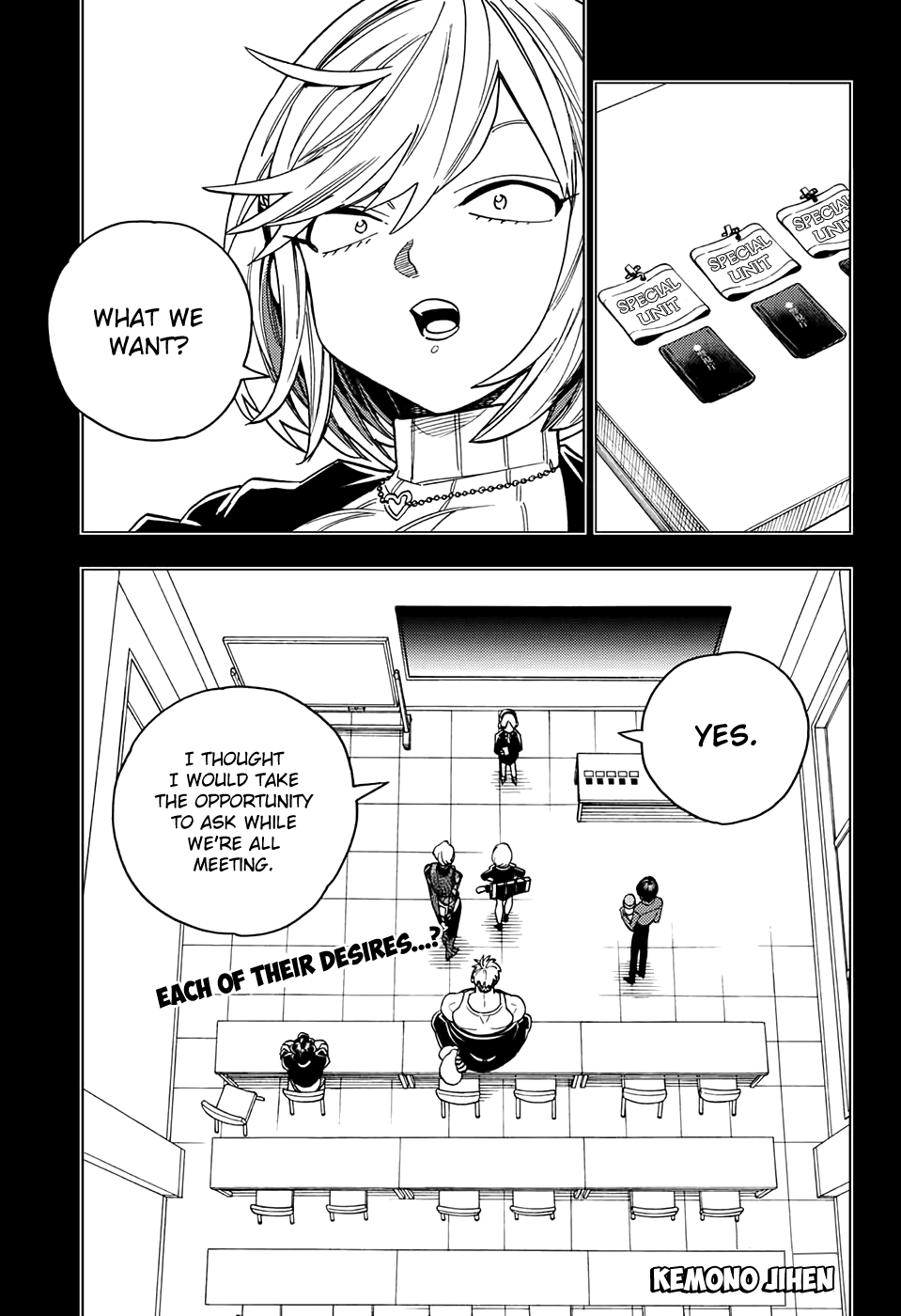 Kemono Jihen Chapter 41 page 1 - Chapter 41: Important Person
