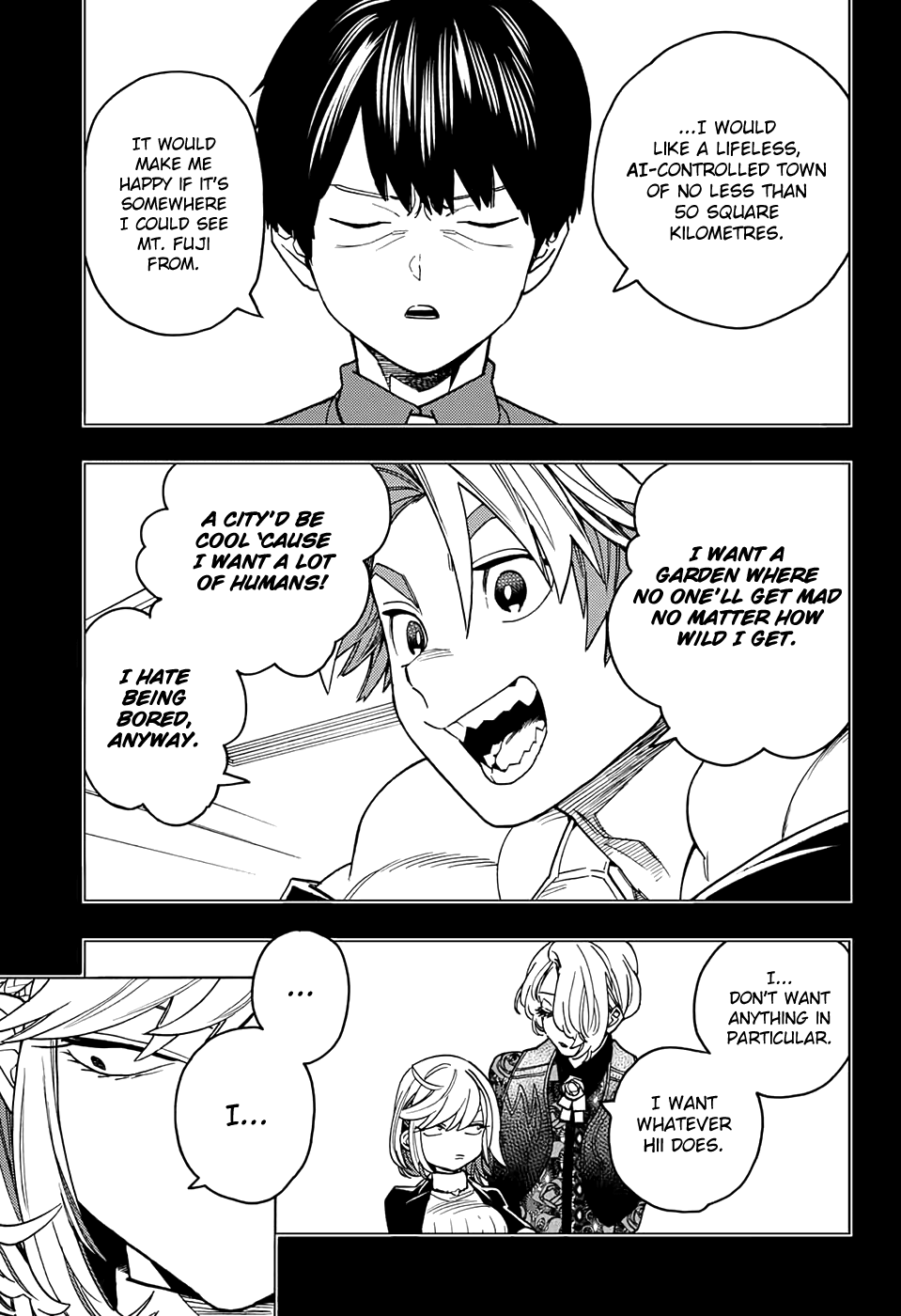 Kemono Jihen Chapter 41 page 3 - Chapter 41: Important Person