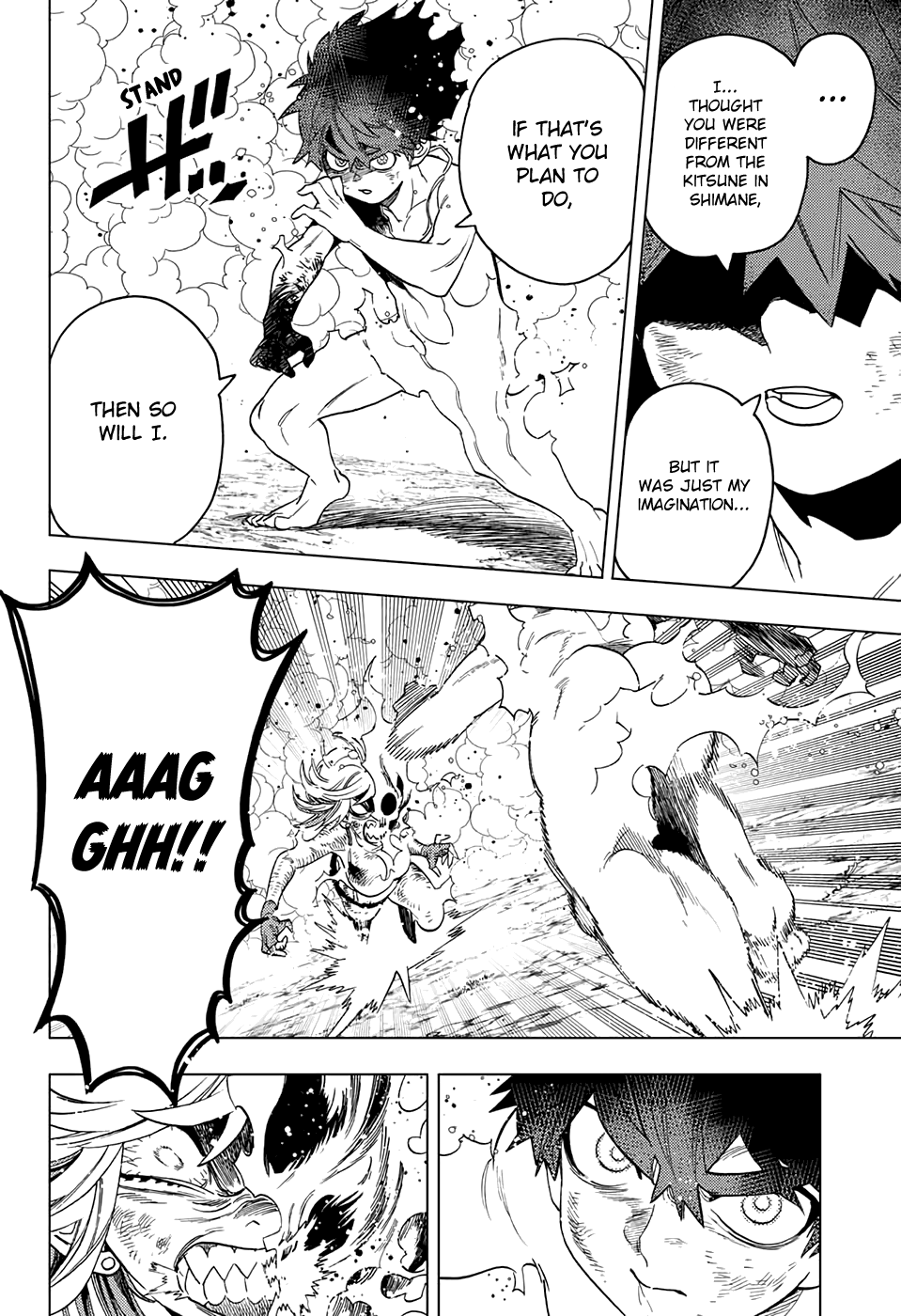 Kemono Jihen Chapter 41 page 36 - Chapter 41: Important Person