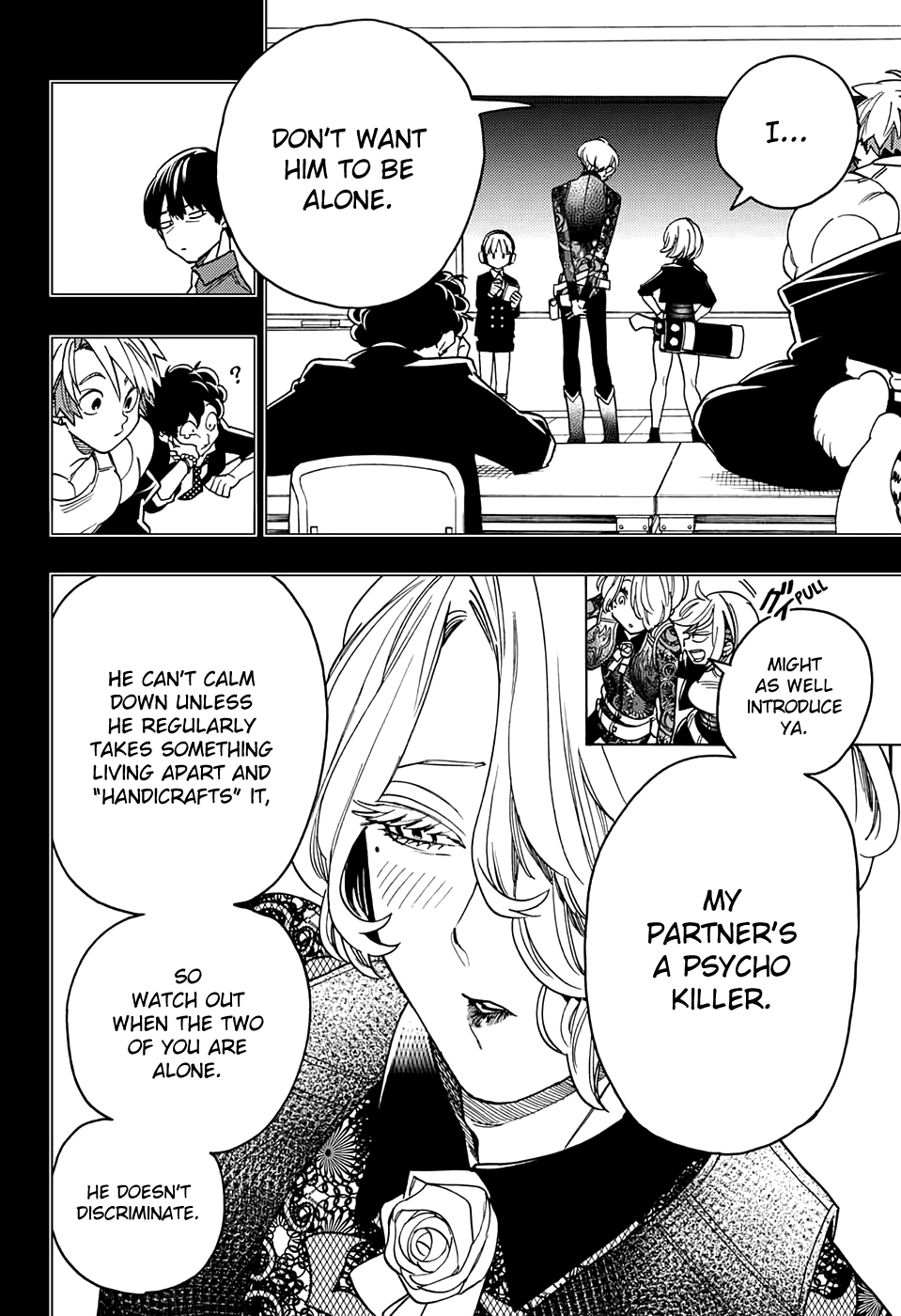 Kemono Jihen Chapter 41 page 4 - Chapter 41: Important Person