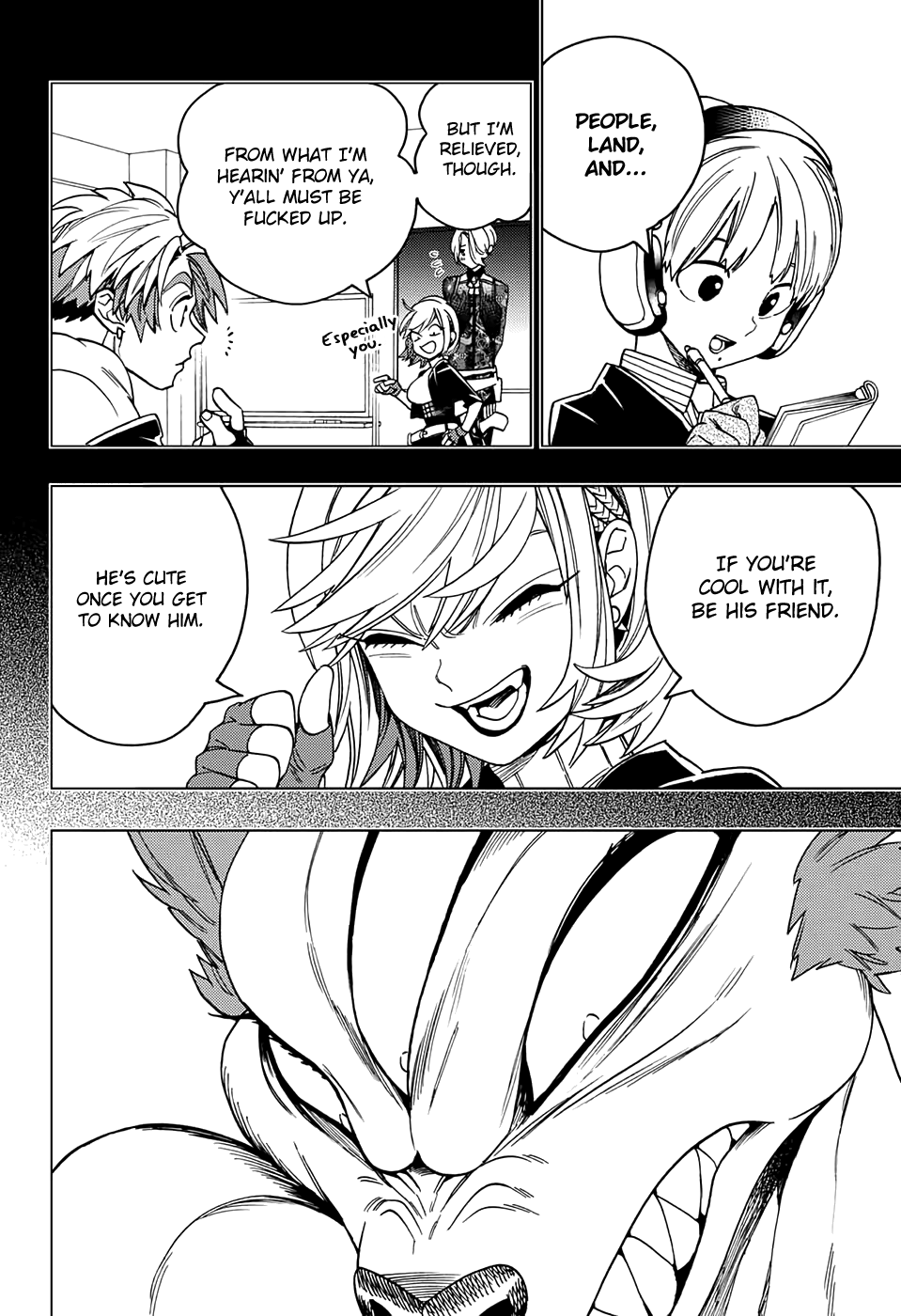Kemono Jihen Chapter 41 page 6 - Chapter 41: Important Person
