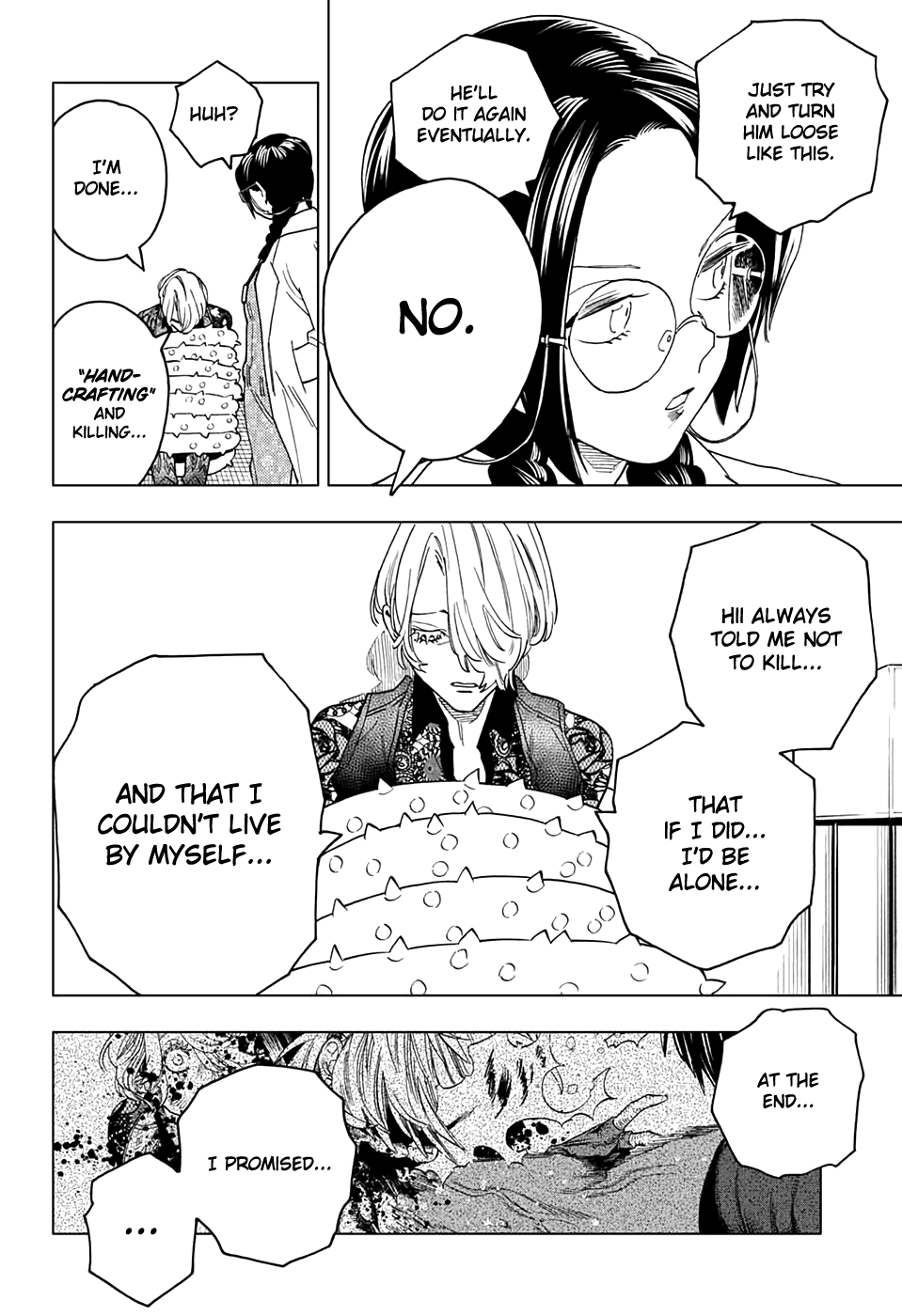 Kemono Jihen Chapter 42 page 26 - Chapter 42: The Rose and the Sun