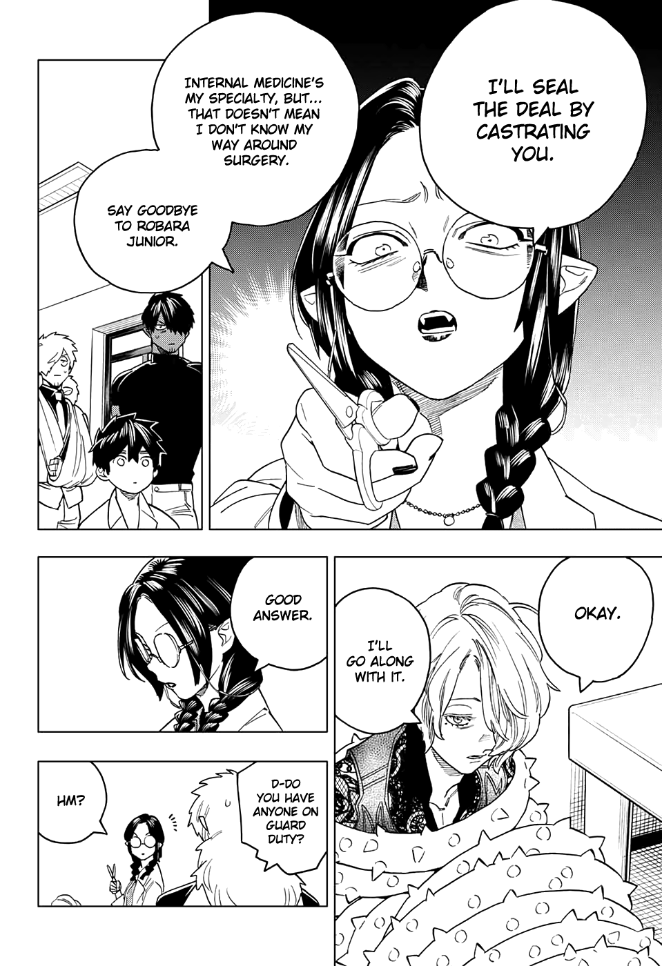 Kemono Jihen Chapter 42 page 28 - Chapter 42: The Rose and the Sun