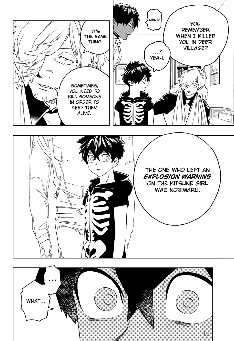 Kemono Jihen Chapter 43 page 12 - Chapter 43: Strength