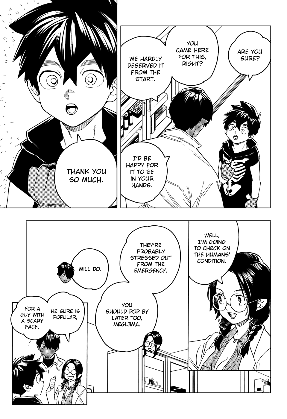 Kemono Jihen Chapter 43 page 3 - Chapter 43: Strength
