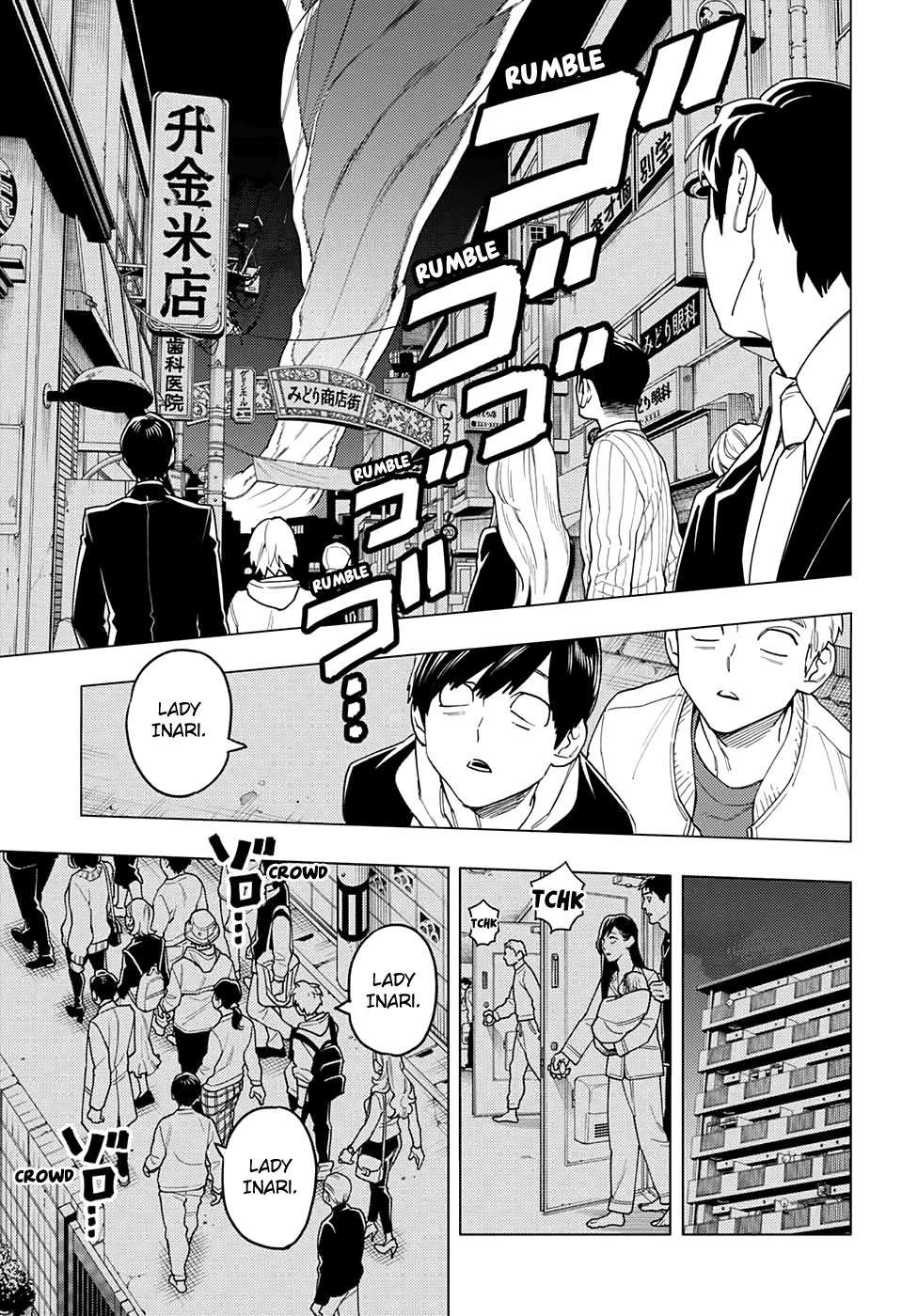 Kemono Jihen Chapter 44 page 13 - Chapter 44: Boss' Wrath