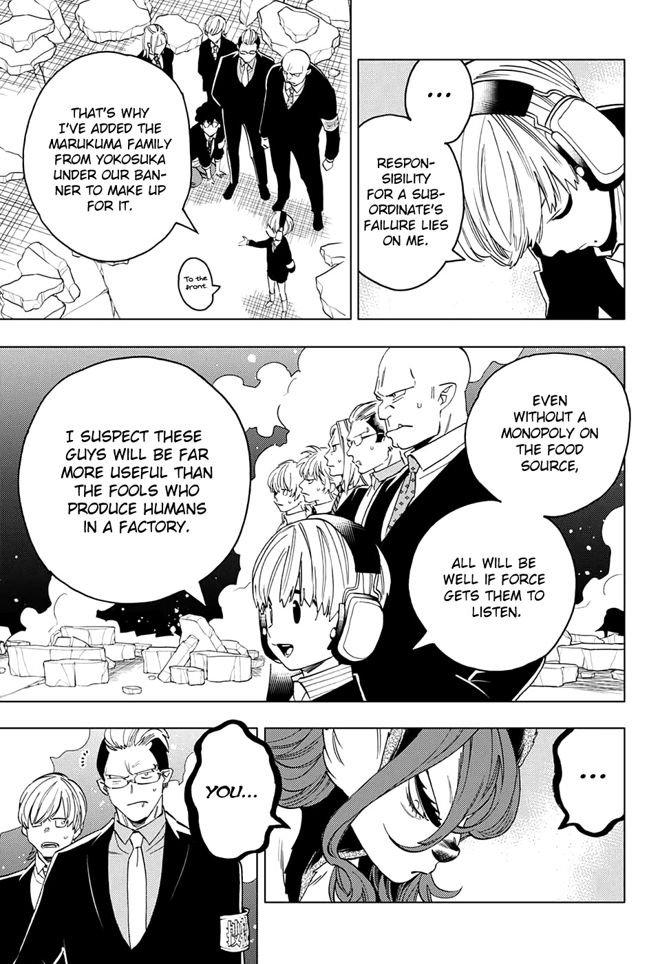 Kemono Jihen Chapter 44 page 17 - Chapter 44: Boss' Wrath
