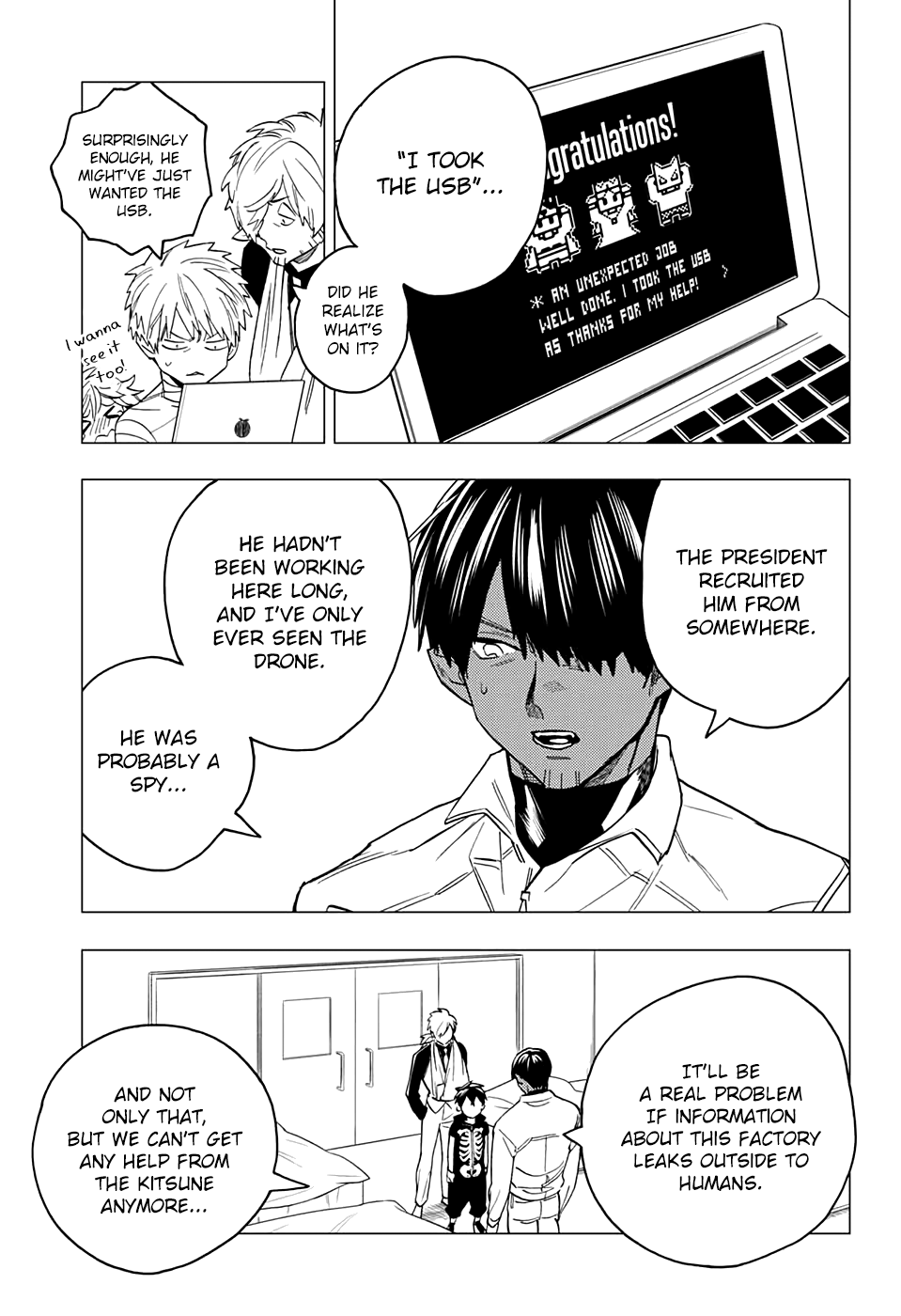 Kemono Jihen Chapter 44 page 25 - Chapter 44: Boss' Wrath