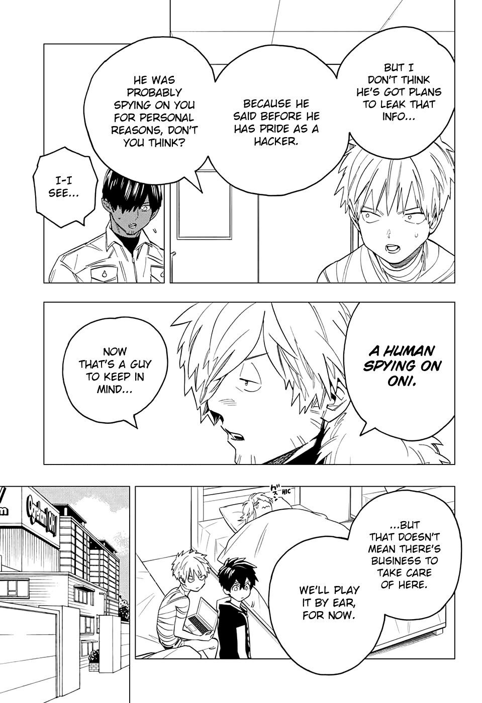 Kemono Jihen Chapter 44 page 27 - Chapter 44: Boss' Wrath