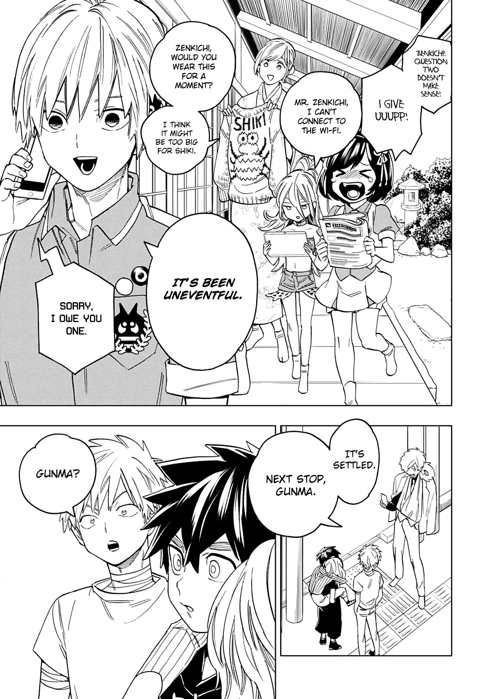 Kemono Jihen Chapter 44 page 31 - Chapter 44: Boss' Wrath