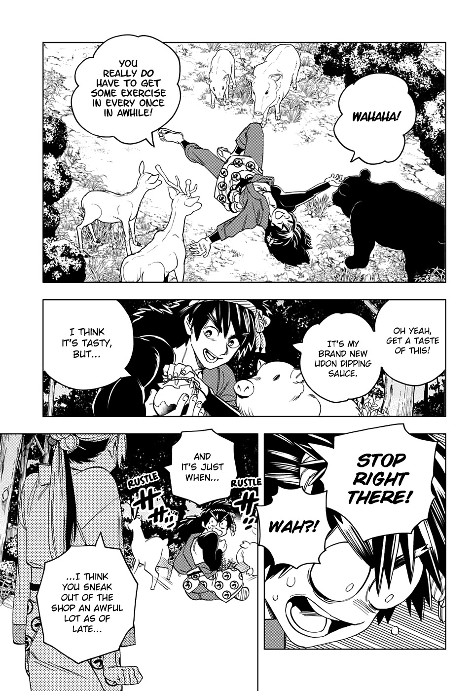 Kemono Jihen Chapter 44 page 35 - Chapter 44: Boss' Wrath