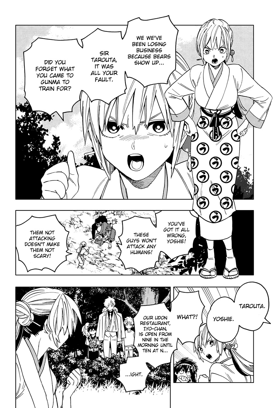 Kemono Jihen Chapter 44 page 36 - Chapter 44: Boss' Wrath