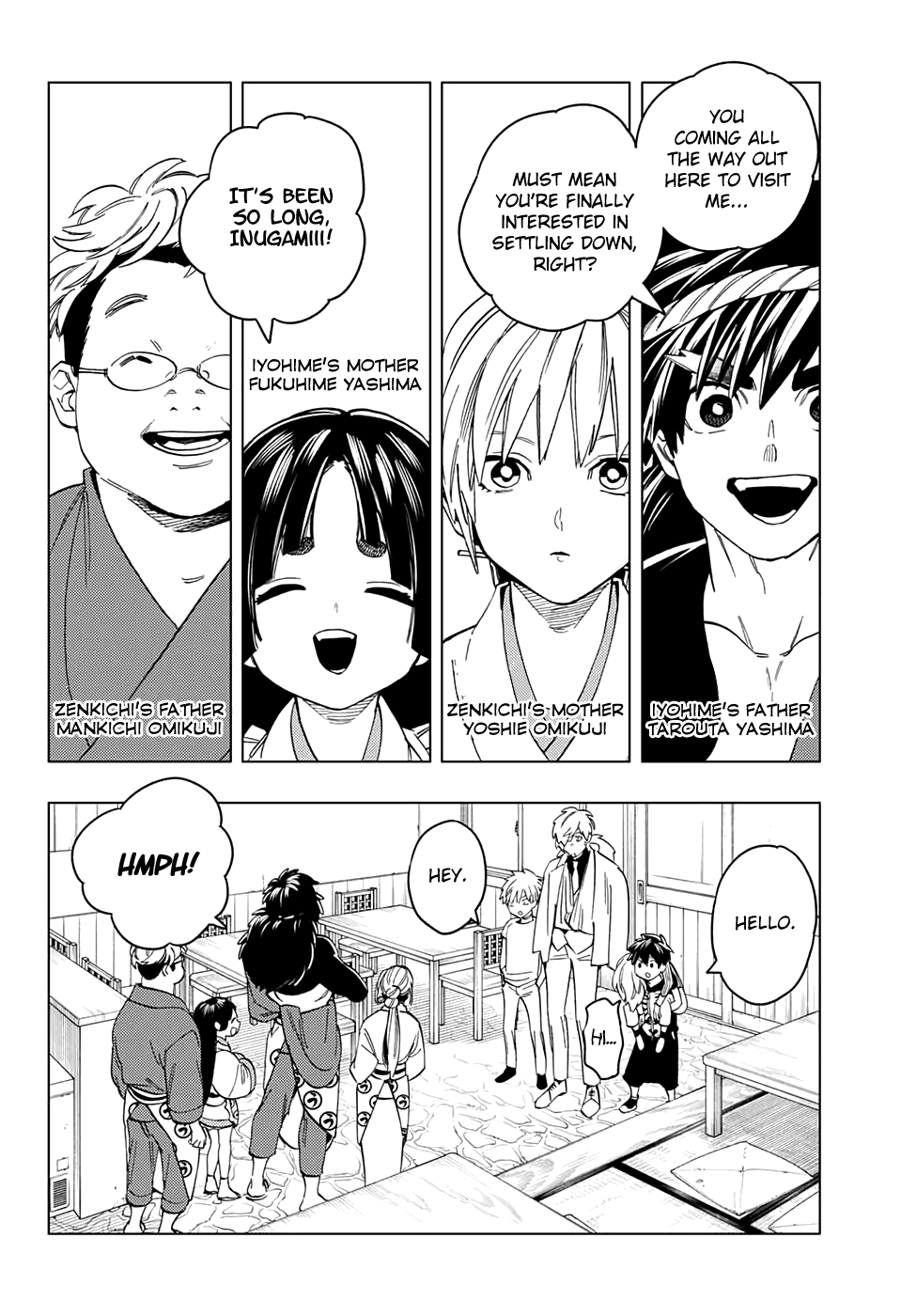 Kemono Jihen Chapter 44 page 38 - Chapter 44: Boss' Wrath