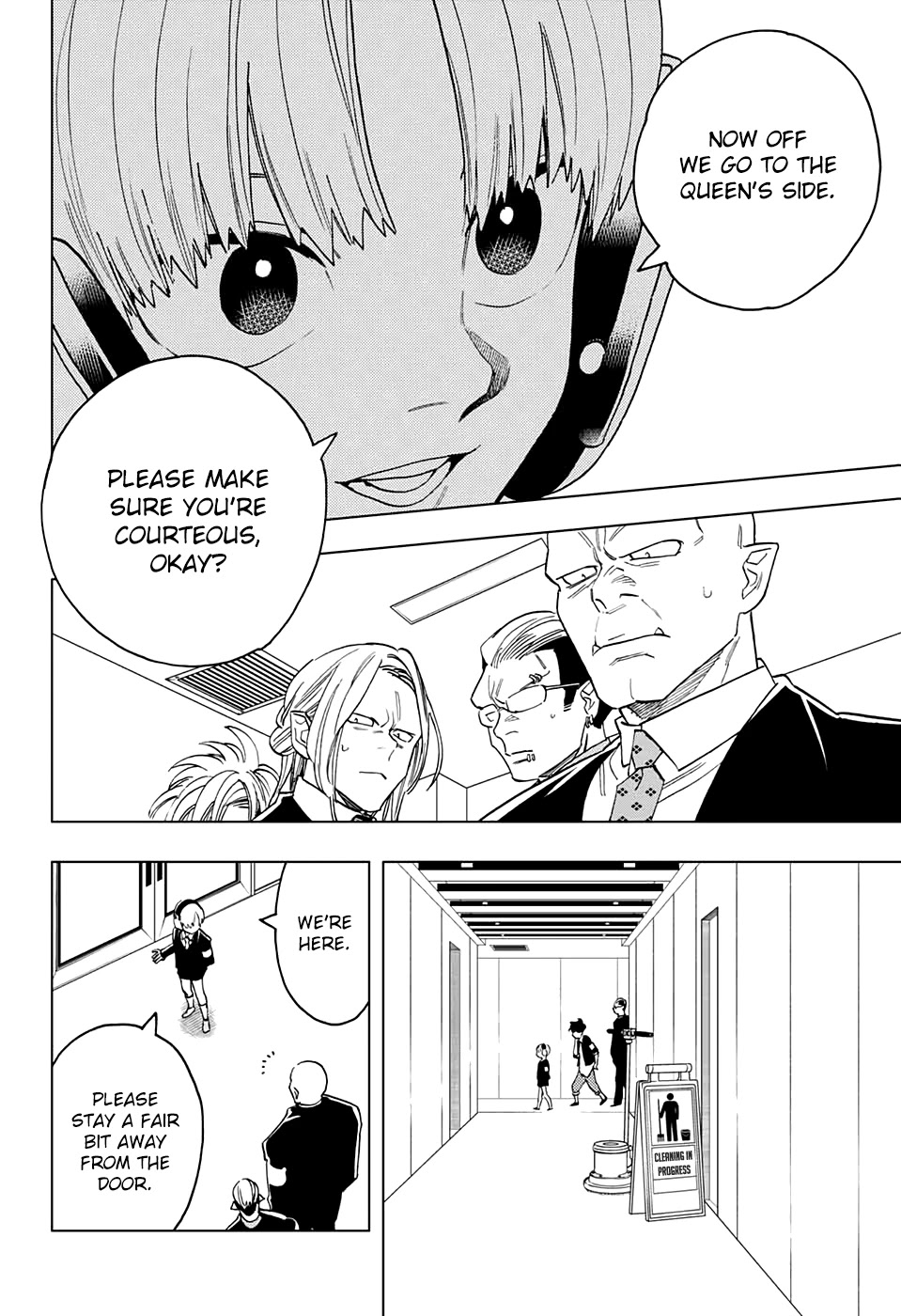 Kemono Jihen Chapter 44 page 4 - Chapter 44: Boss' Wrath