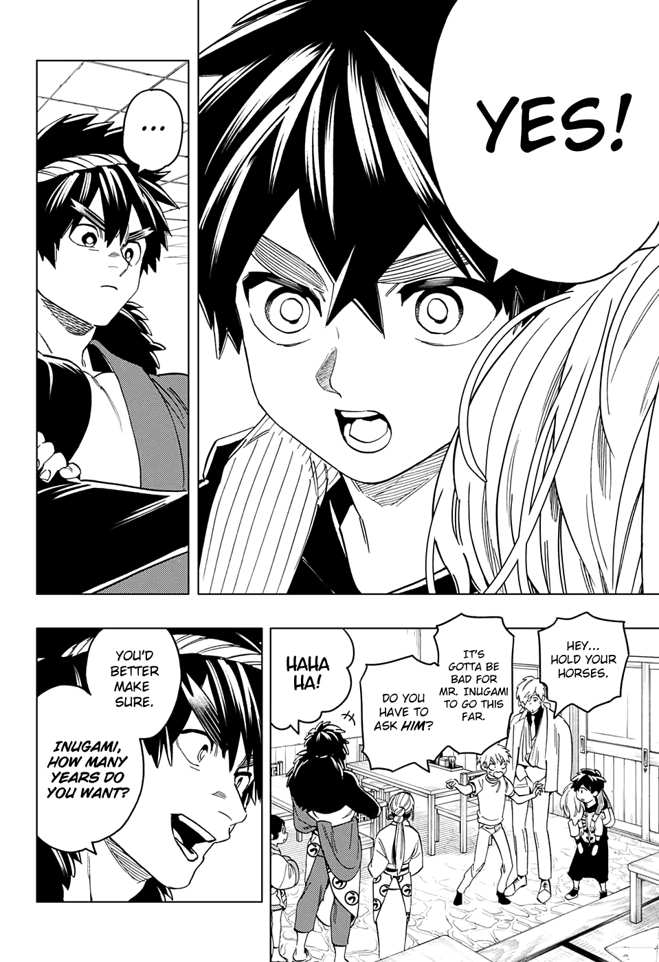 Kemono Jihen Chapter 44 page 44 - Chapter 44: Boss' Wrath