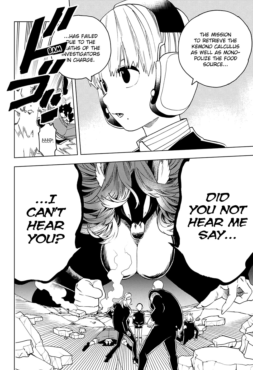 Kemono Jihen Chapter 44 page 9 - Chapter 44: Boss' Wrath