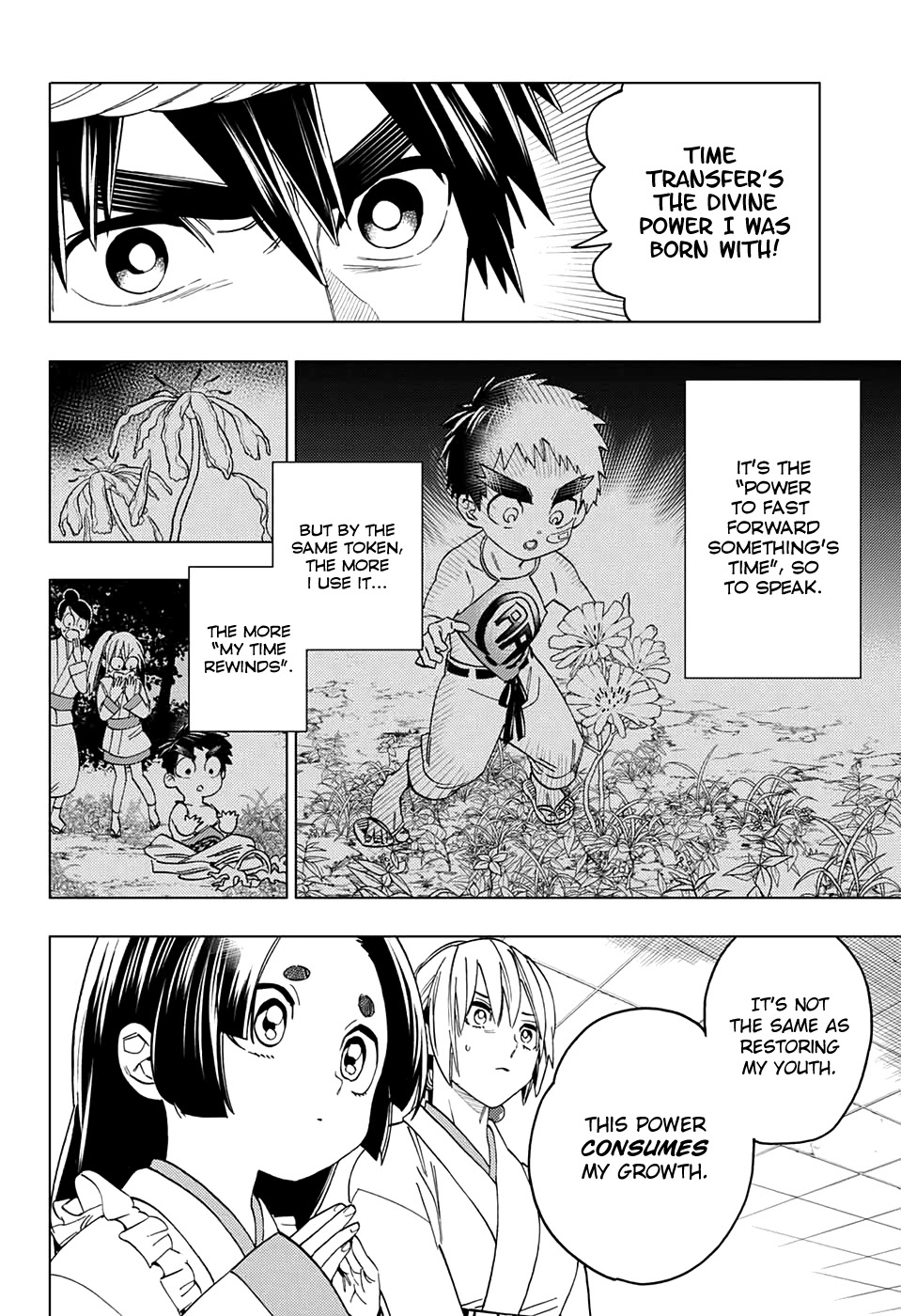 Kemono Jihen Chapter 45 page 3 - Chapter 45: The Time Transfer Gourd