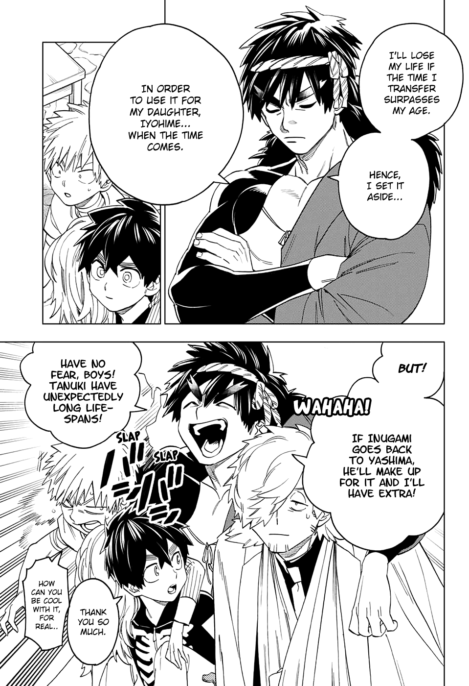 Kemono Jihen Chapter 45 page 4 - Chapter 45: The Time Transfer Gourd