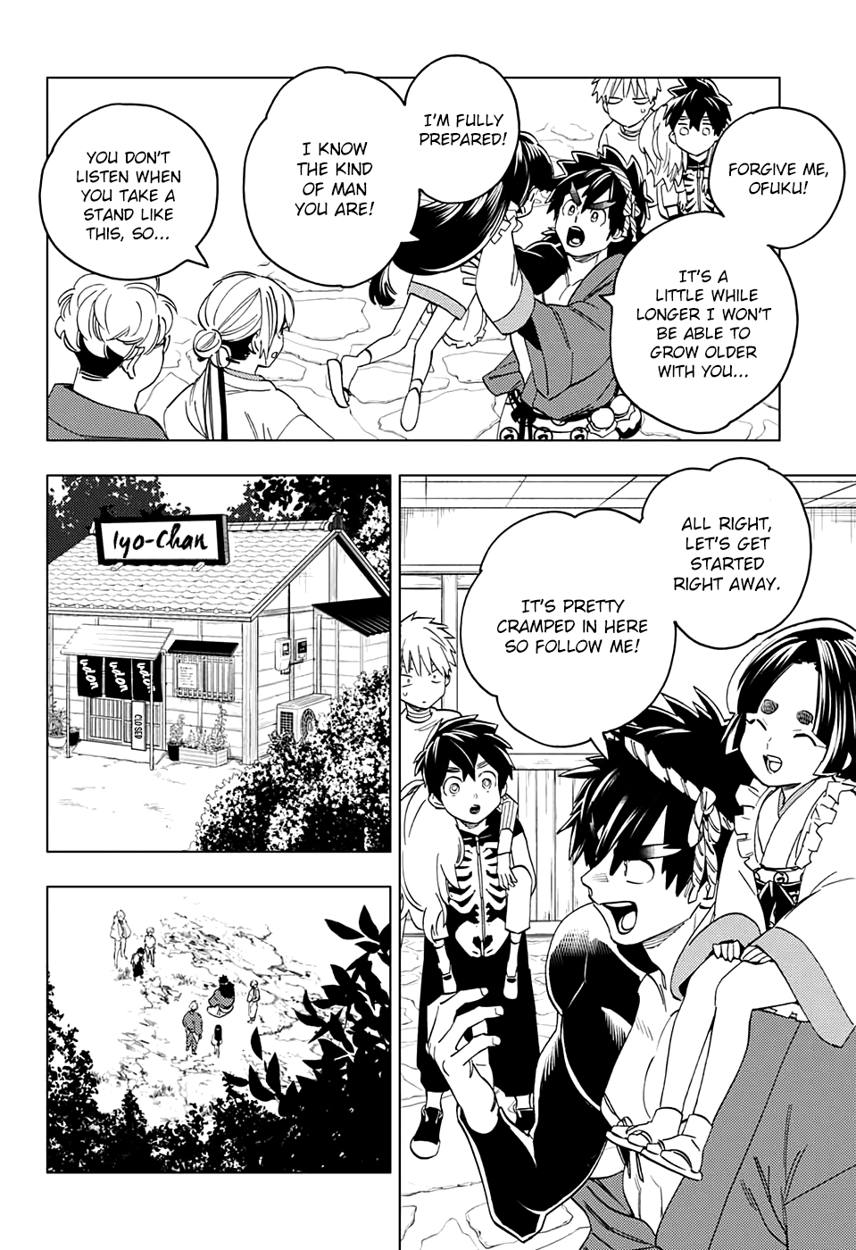 Kemono Jihen Chapter 45 page 5 - Chapter 45: The Time Transfer Gourd
