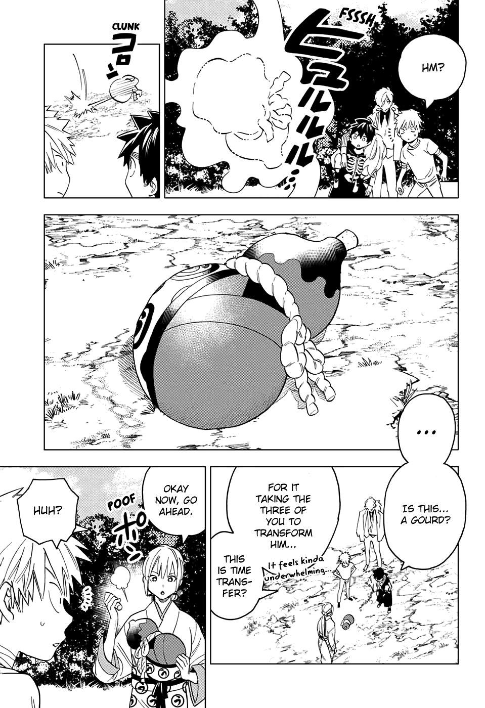 Kemono Jihen Chapter 45 page 8 - Chapter 45: The Time Transfer Gourd
