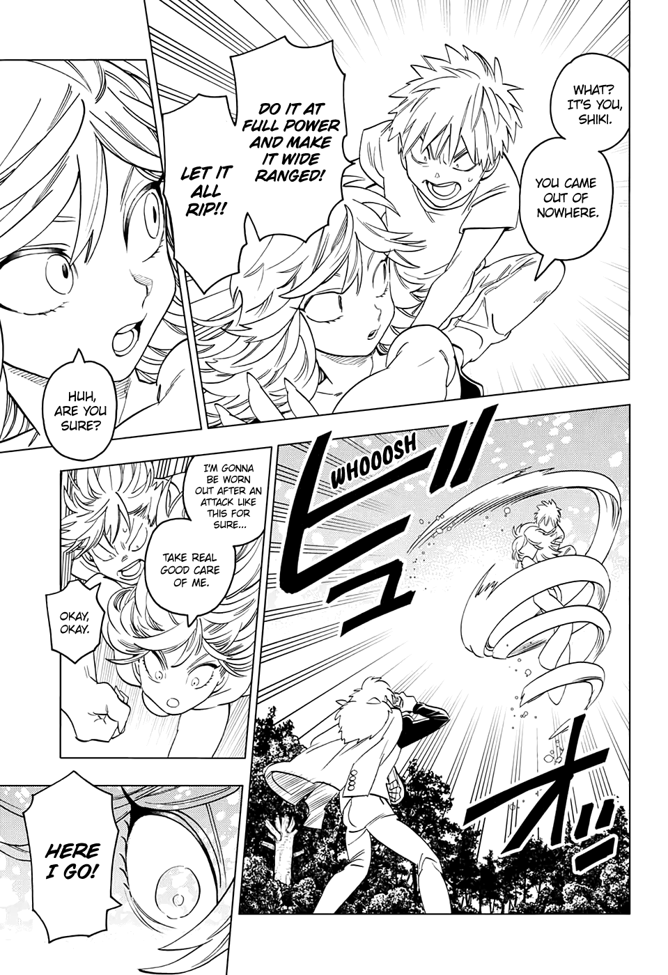 Kemono Jihen Chapter 47 page 10 - Chapter 47: Friends