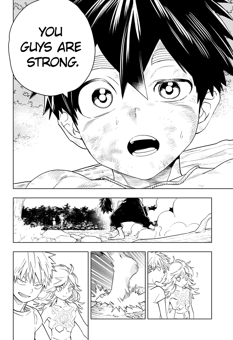 Kemono Jihen Chapter 47 page 33 - Chapter 47: Friends