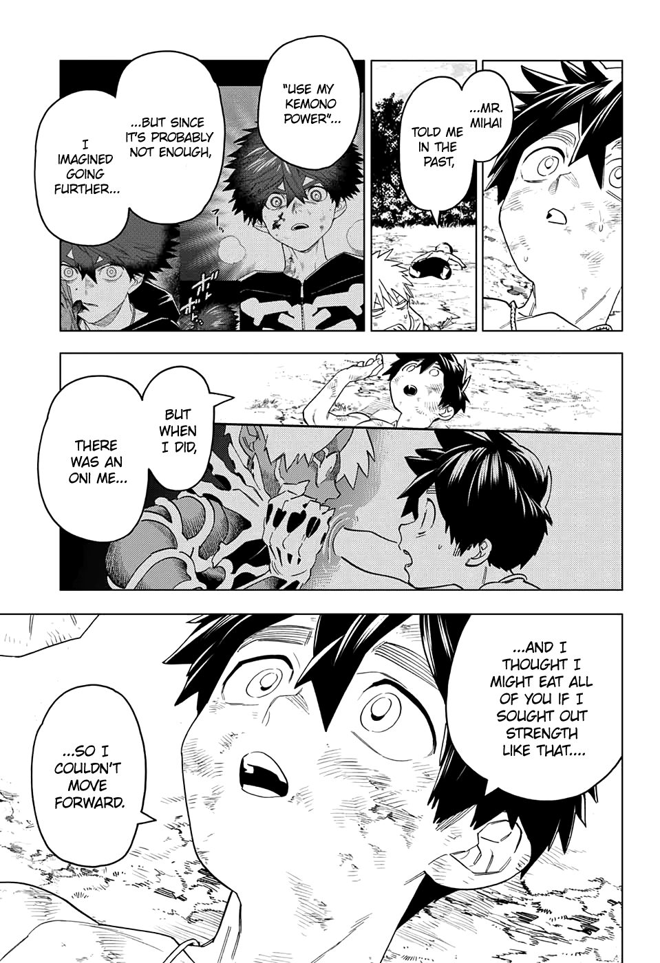 Kemono Jihen Chapter 47 page 36 - Chapter 47: Friends