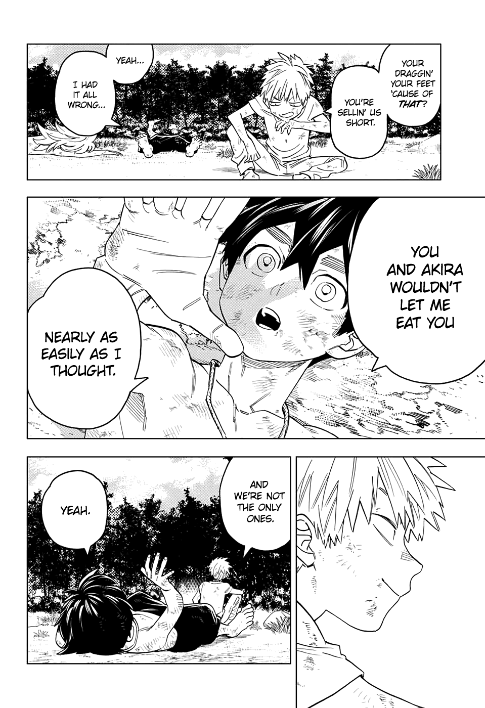 Kemono Jihen Chapter 47 page 37 - Chapter 47: Friends