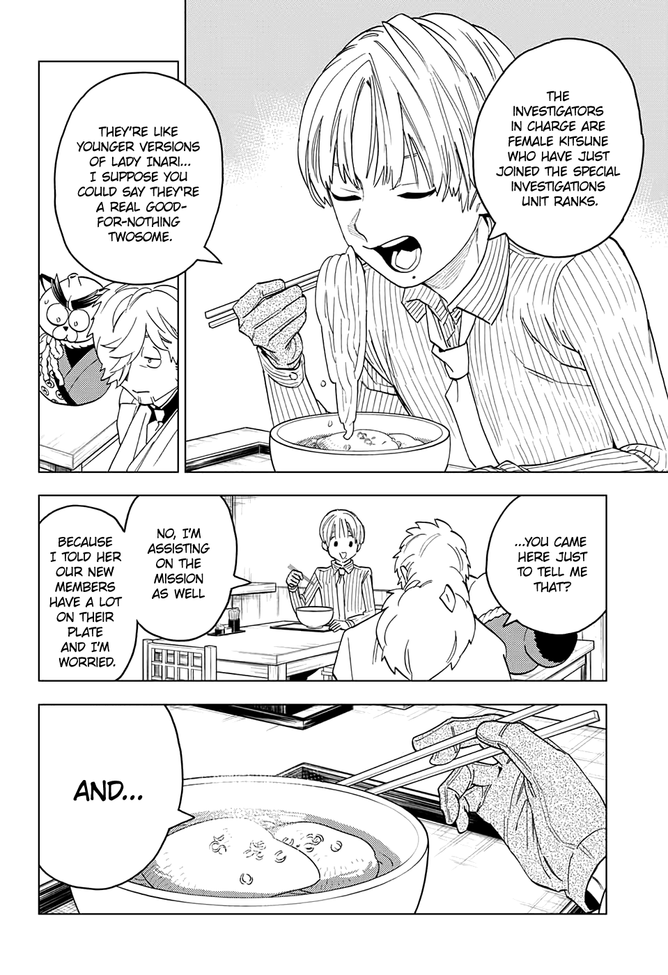 Kemono Jihen Chapter 47 page 43 - Chapter 47: Friends