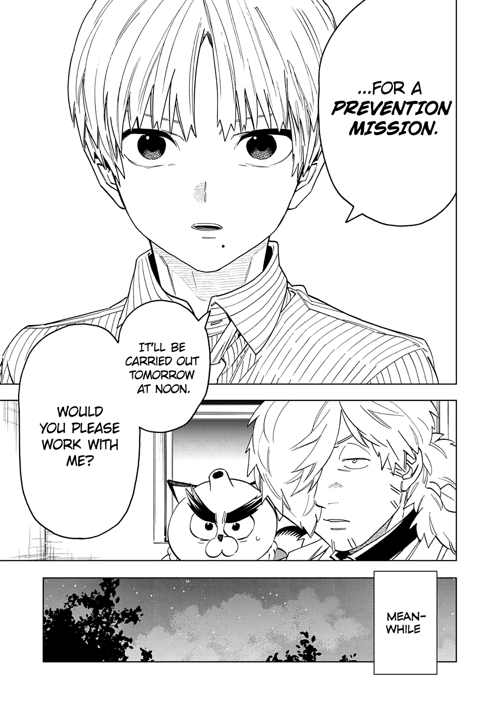 Kemono Jihen Chapter 47 page 44 - Chapter 47: Friends