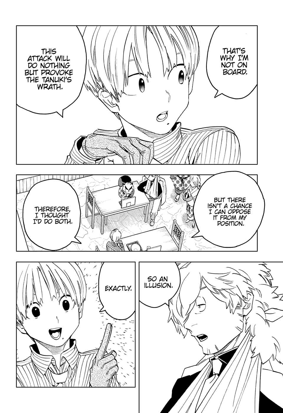 Kemono Jihen Chapter 48 page 10 - Chapter 48: Shining Maple Leaves