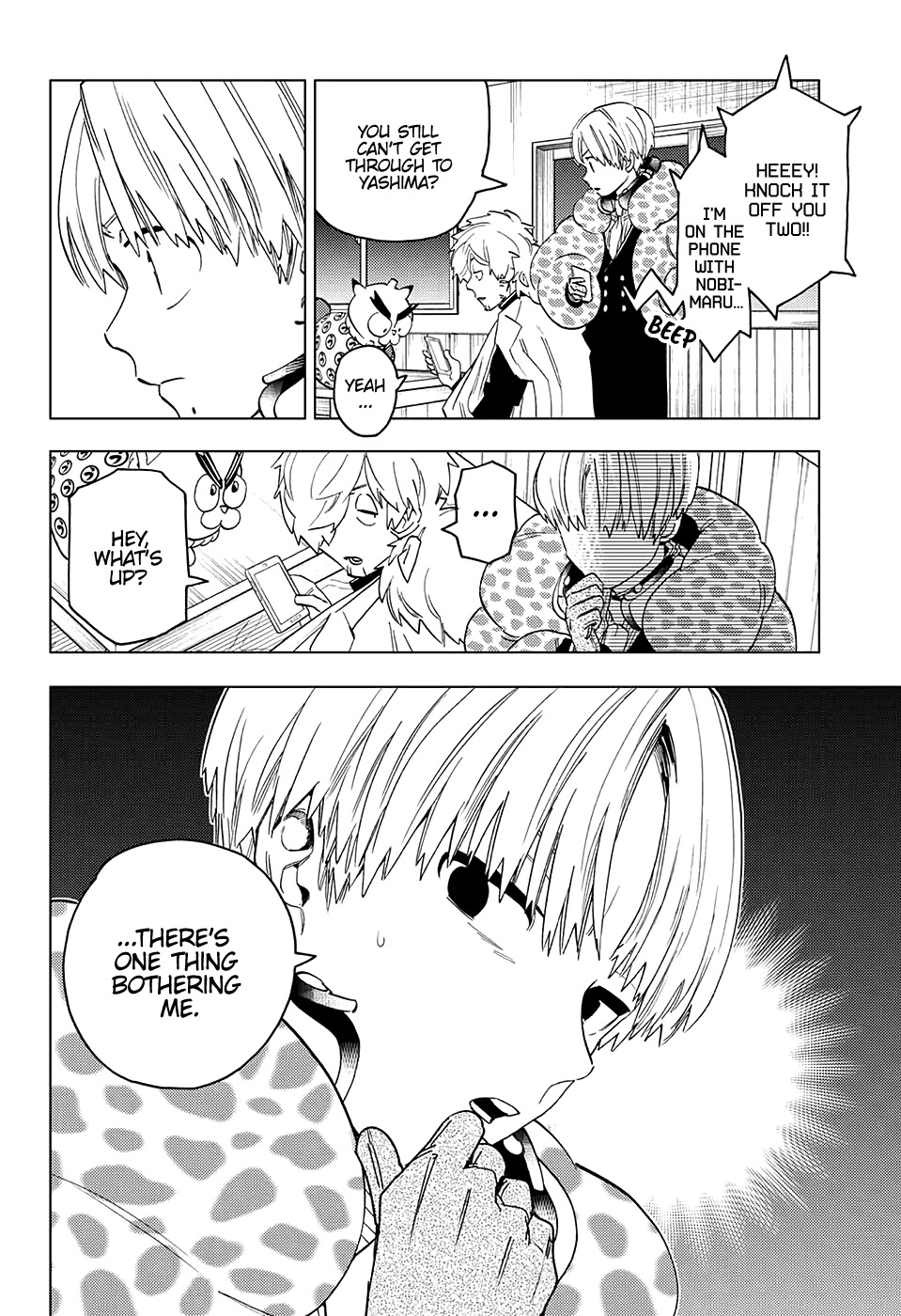 Kemono Jihen Chapter 48 page 18 - Chapter 48: Shining Maple Leaves