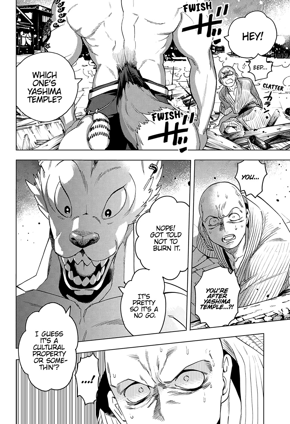 Kemono Jihen Chapter 48 page 33 - Chapter 48: Shining Maple Leaves