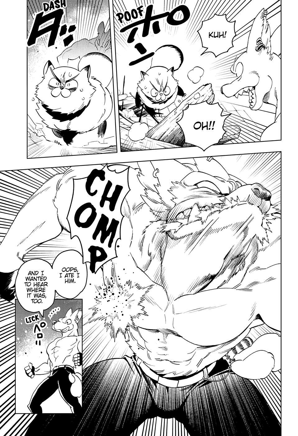 Kemono Jihen Chapter 48 page 34 - Chapter 48: Shining Maple Leaves