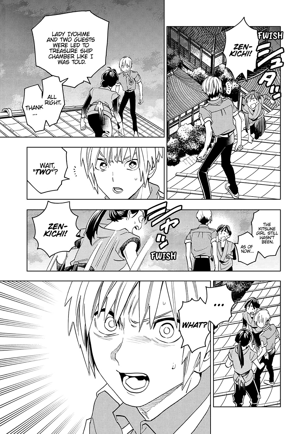Kemono Jihen Chapter 48 page 36 - Chapter 48: Shining Maple Leaves